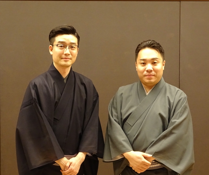 尾上菊之丞と藤間勘十郎 2