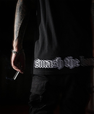 Smash The Bone Tanktop(ブラック/ホワイト)