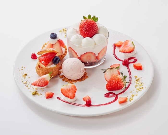 いちごプレート(ドリンク付)