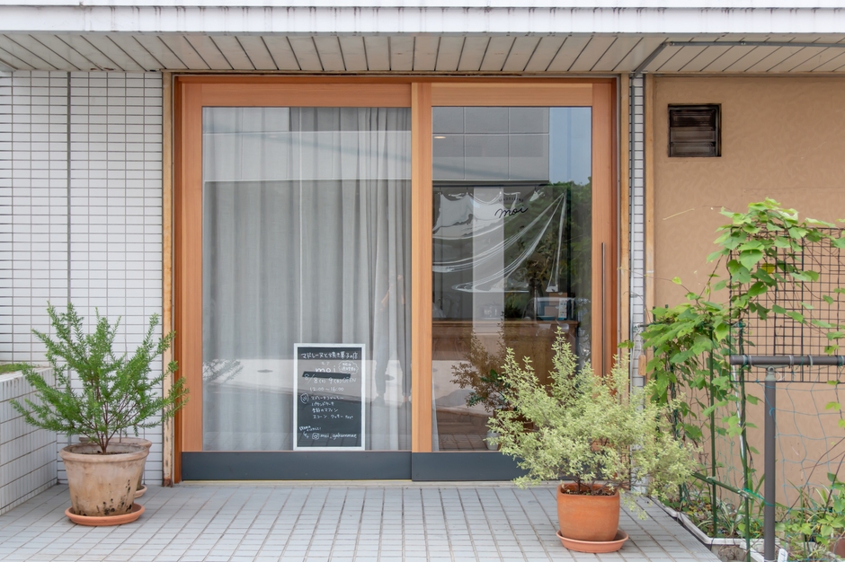 支援金で扉も特注のものに変更