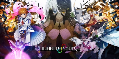 都築真紀が描くクライム＆レスキューRPG スマートフォン向けゲーム「INFINITY SOULS」 10月21日（金）18:00より 新章開幕＆「期間限定 新規実装☆４ピックアップ 高町なのは《レイジングハートCX》」開催！