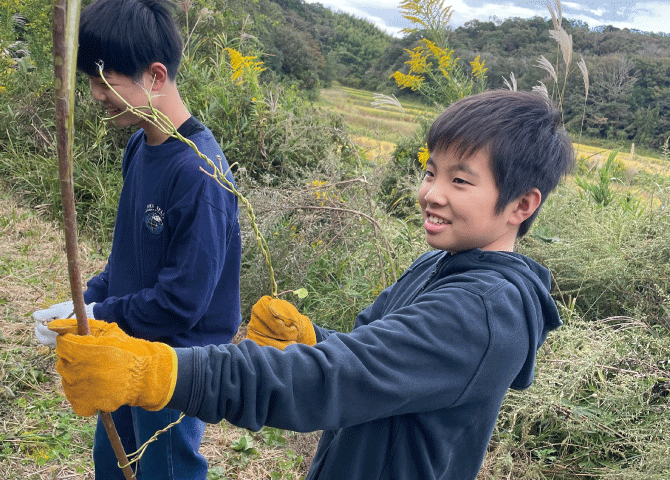自然が僕らの遊び場!