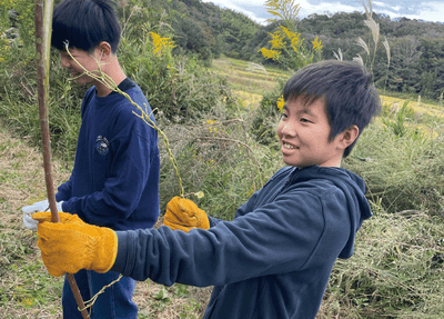 自然が僕らの遊び場！