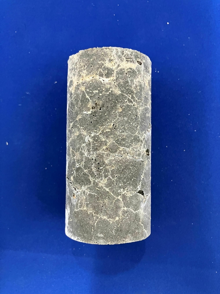 図5：ひび割れ充填された供試体