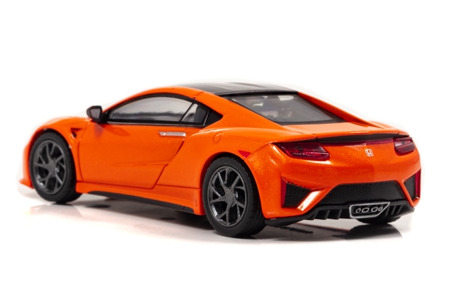 1/64 Honda NSX (NC1) 2019 Thermal Orange Pearl:左後