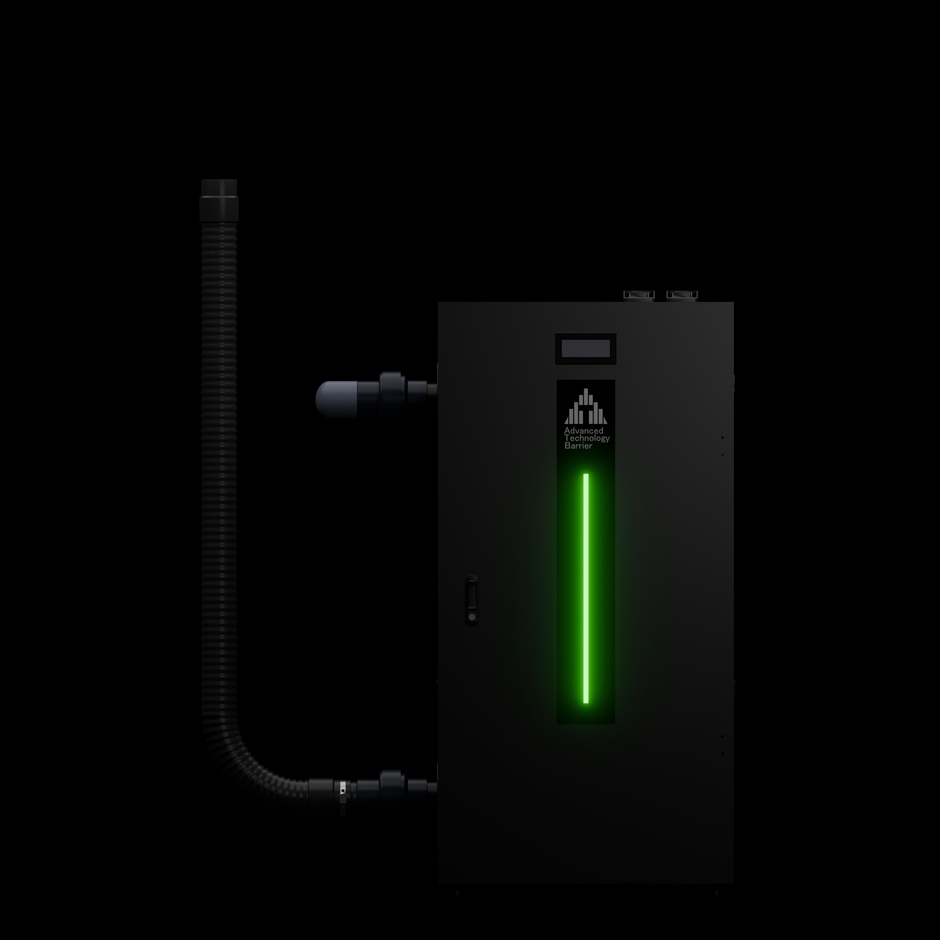 国内初のシェルター用換気システム「ATバリア150」