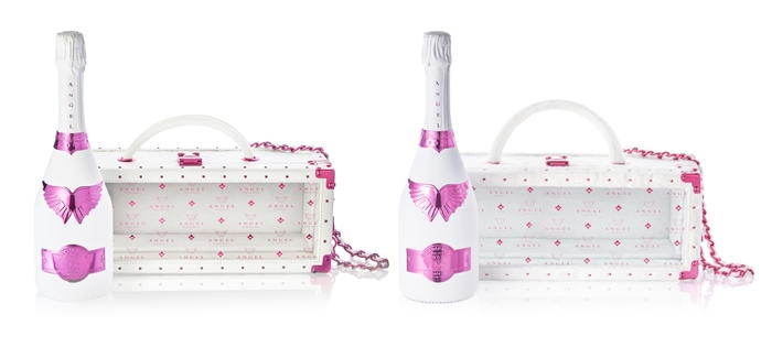 ANGEL CHAMPAGNE NV Brut Rose White -VALENTINE EDITION-