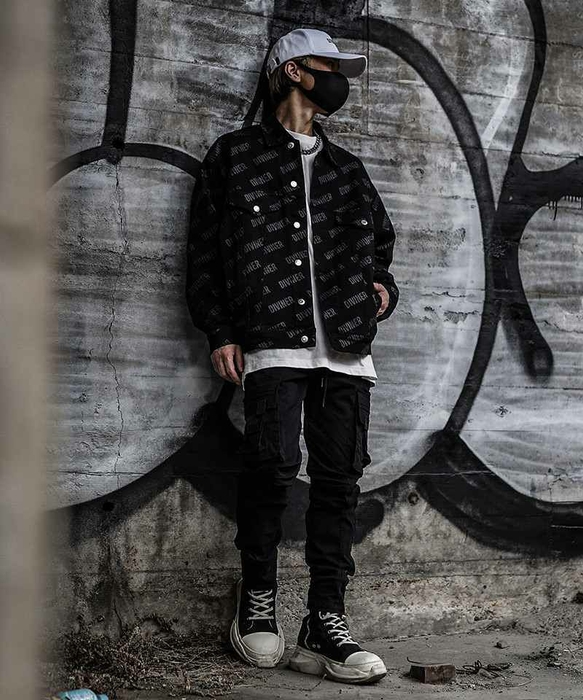 Logo Total Pattern Jacket