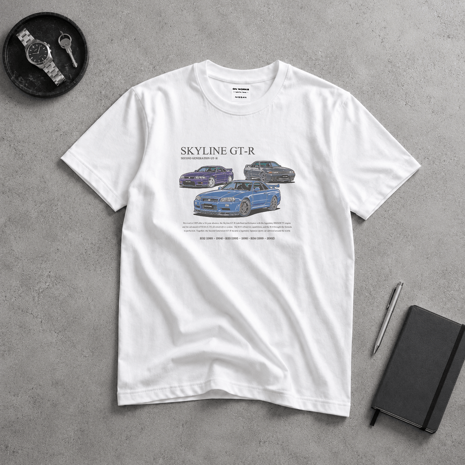 SKYLINE GT-R Tシャツ