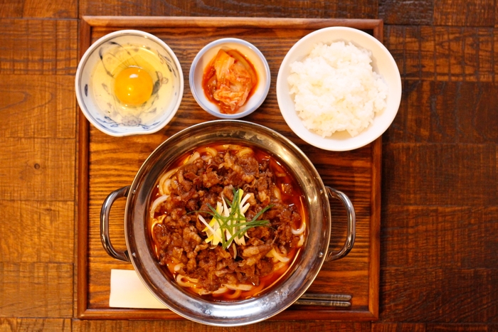 プルコギ小鍋饂飩