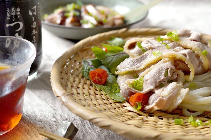 天草大王タタキ&冷しゃぶうどんセット