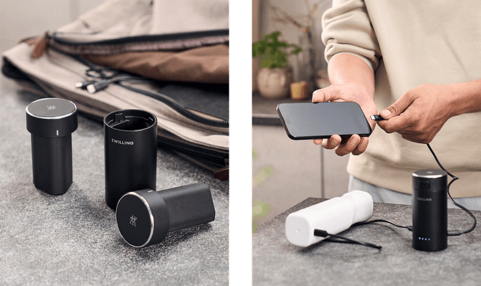 バッテリーとチャージャー ポータブル電源としても