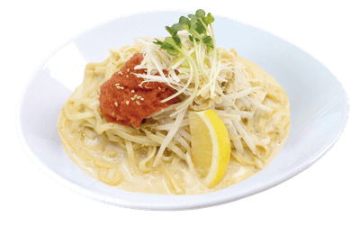 福岡で限定販売され大人気の「明太豆乳まぜ麺」の全国販売がスタート。明太子発祥として知られる“ふくや”とコラボレーションした明太子たっぷりの福岡発の人気ヌードルをお楽しみください。