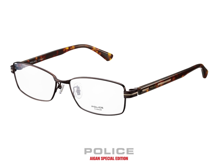 POLICE_VPL-912J AG03 (DARK BROWN）