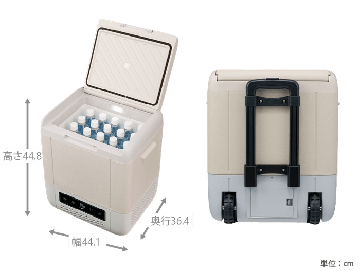 18リットルは500mlペットボトル20本収納可