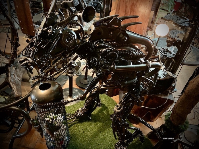 田中梅夫リボーンアート展示