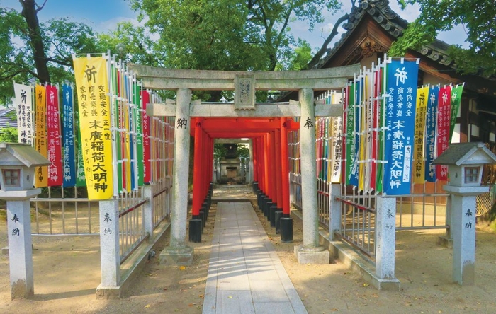 布忍神社(大阪府松原市)、提供:松原市