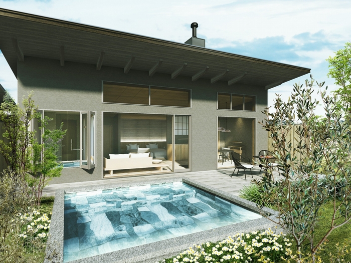 1棟 貸切型プライベートヴィラ(完成イメージ)