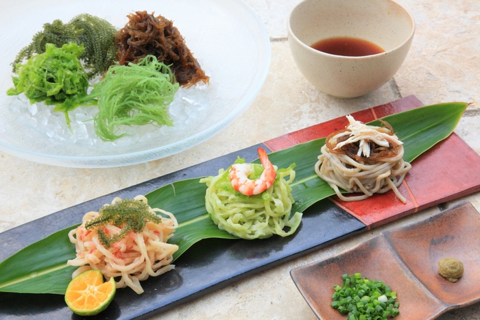 【星のや竹富島】もずく麺ランチイメージ