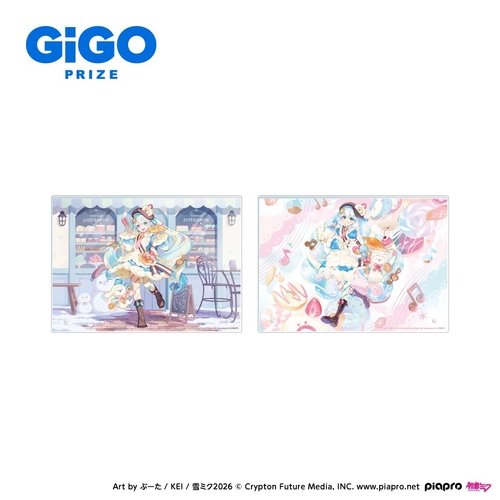 ▲SNOW MIKU 2026 アクリルボード～GiGO限定～(全2種)
