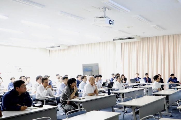 TSUNEISHI SHIPBUILDING's employees attended the meeting