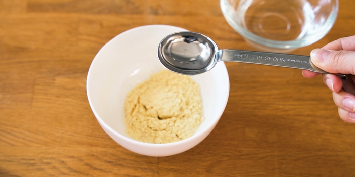 用意するのは水だけ