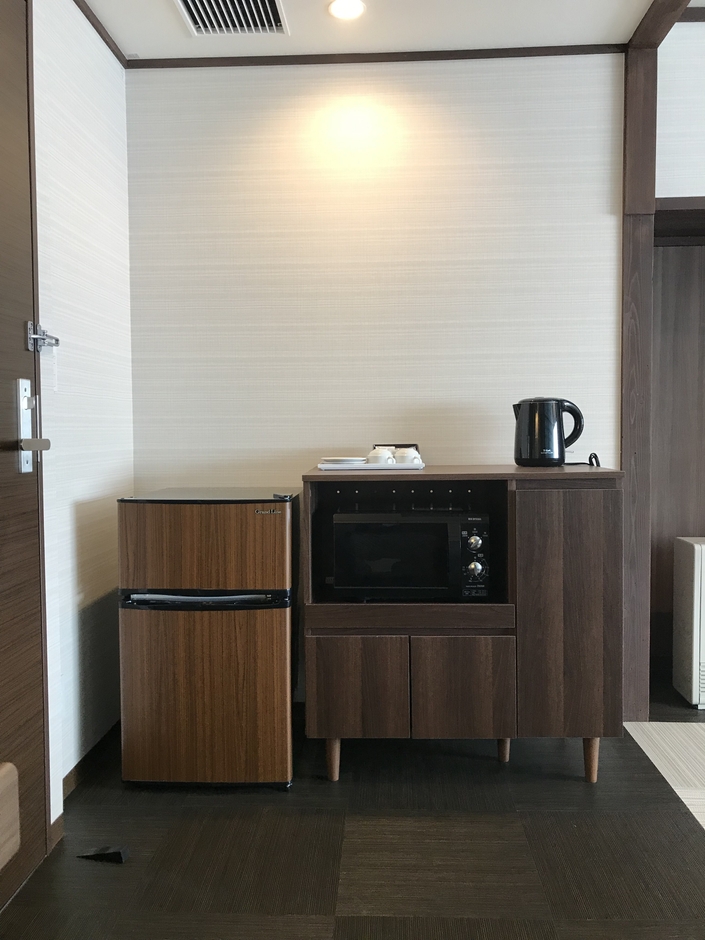 全客室に電子レンジ完備