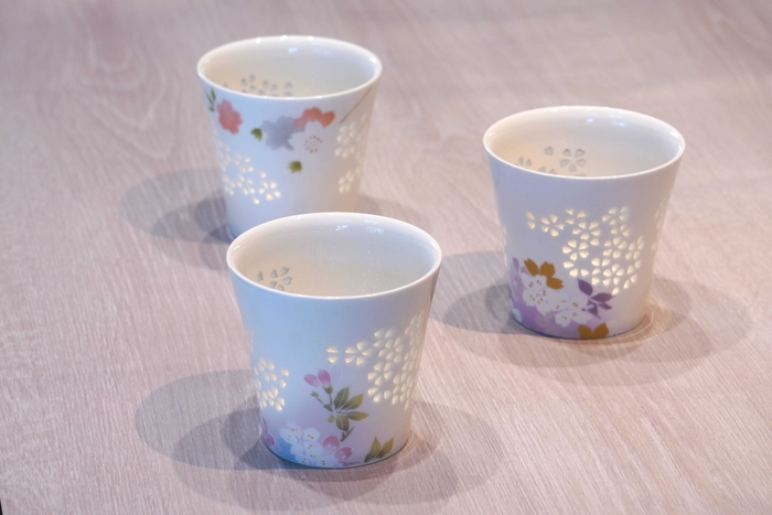 万華鏡ロックカップ ラインナップ(宇野千代3種)