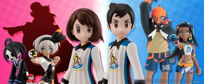 ポケモン・ガラル地方のジムバトルを再現できる！ マサルとユウリのユニフォームver.と 4体のフィギュア登場！