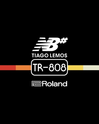 『808 Lite Tiago Lemos x Roland』キービジュアル