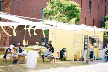 実証実験実施中　～中央公園に期間限定カフェ誕生～