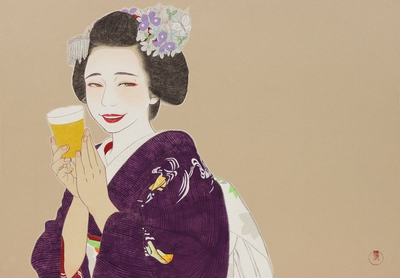 「夏の宴」58.4×84.1cm