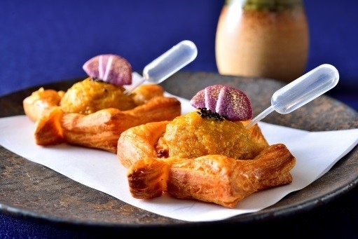 「安納芋のデニッシュ ~芋焼酎シロップ添え~」