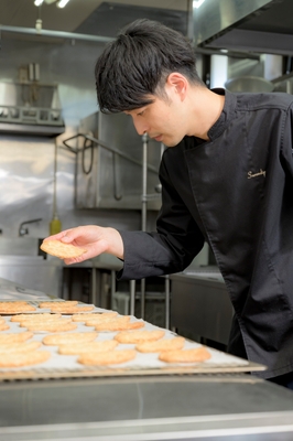 高崎リーフパイ 焼きのチェック