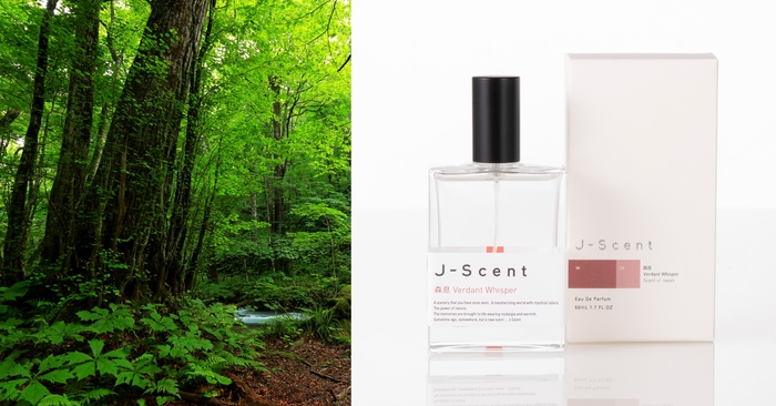 J-Scent 森息 / Verdant Whisper 香りとパッケージのイメージ