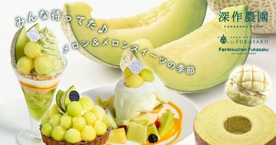 深作農園のメロンシーズンが本格スタート