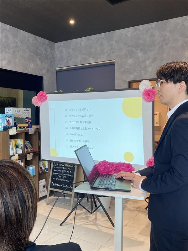 【沖縄・読谷】創業5周年を迎える合同会社Hariche、初の新卒入社式を開催。