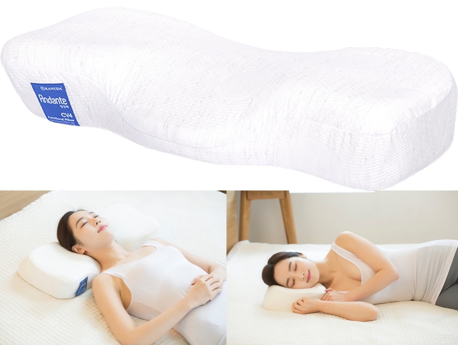 仰向け&横向けに最適なフィット感