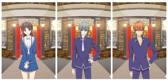 「フルーツバスケット」リアル謎解きゲーム初級編「大切な思い出が行方不明ですっ!」参加特典オリジナルクリアファイル