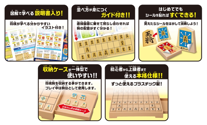 「はじめて将棋」特徴