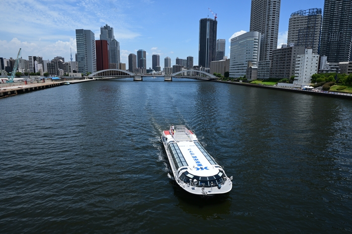 勝鬨橋周辺の風景