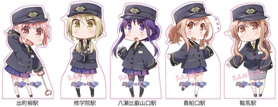 キャラクタースタンディPOPのイメージ