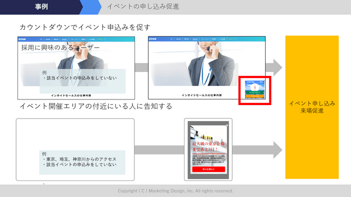 イベントのお申込み促進
