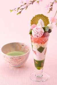 春爛漫の抹茶パフェが登場　 京都・伊藤久右衛門「さくら抹茶パフェ」3月6日より提供開始