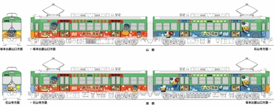 ～700形車両に可愛らしいキャラクターをラッピング～  「おでんｄｅ電車」＆「ビールｄｅ電車」の ラッピング電車を2019年1月17日(木)から運転します