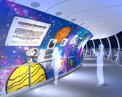 「宇宙をのぞいてみよう!」(天望回廊 イメージ)