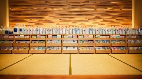 白雪ふきん 本店ギャラリー