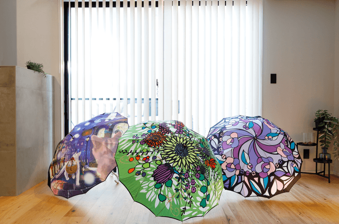 美術館がコンセプトの傘『da mon de』