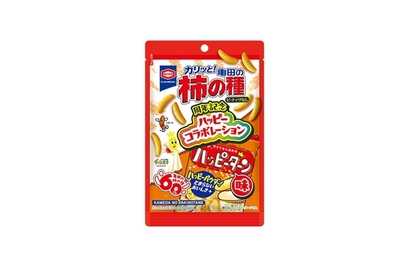 『40g 亀田の柿の種 ハッピーターン味』