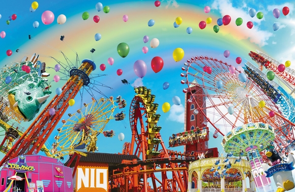 アトラクション数日本一の遊園地